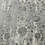 300 x 200cm Persian Vintage Chobi Design Grey Rug - Image 6