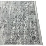 300 x 200cm Persian Vintage Chobi Design Grey Rug - Image 7