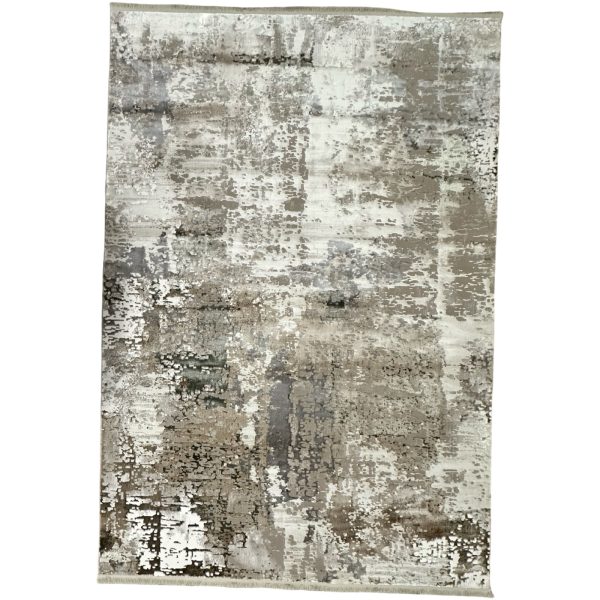 300 x 200cm Turkish Modern Style Machine Made Broen And Beige Rug