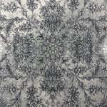 150 × 100cm Low-Contrast Grey Persian Floral Rug - Image 3