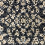 150 × 100cm Persian Floral Garden Rug in Ivory & Charcoal - Image 5