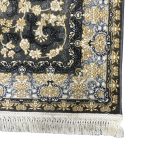150 × 100cm Elegant Ivory & Grey Persian Floral Design Rug - Image 7