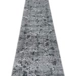 800 x 80cm Grey Vintage Hallway Extra Long Runner Rug - Image 4