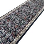 800 x 80cm Navy All Over Style Long Runner Rug - Image 4