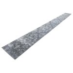 800 x 80cm Light Grey Vintage Design Runner Rug - Image 3