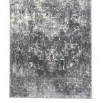 800 x 80cm Light Grey Vintage Design Runner Rug - Image 7