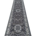 800 x 80cm Grey Persian Hallway Extra Long Runner Rug - Image 4