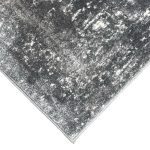 800 x 80cm Light Grey Vintage Design Runner Rug - Image 9