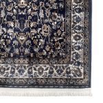 800 x 80cm Navy All over Design Long Runner Rug