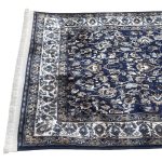 800 x 80cm Navy All over Design Long Runner Rug - Image 7
