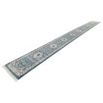 800 x 80cm Teal Persian Medallion Design Runner Rug - Image 2