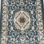 800 x 80cm Teal Persian Medallion Design Runner Rug - Image 5
