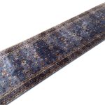 800 x 80cm Blue All over Design Long Runner Rug - Image 4