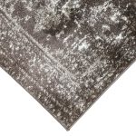 800 x 80cm Beige Vintage Medallion Design Runner Rug - Image 8