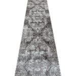 800 x 80cm Beige Vintage Medallion Design Runner Rug - Image 3