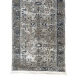 800 x 80cm Beige-Grey Vintage Distressed Long Runner Rug - Image 6