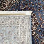 800 x 80cm Blue Oriental Medallion Design Long Runner Rug