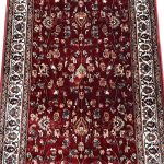 800 x 80cm Red All over Design Long Runner Rug - Image 5
