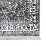 800 x 80cm Grey & Ivory All over Design Runner Rug - Image 8