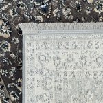 800 x 80cm Grey & Ivory All over Design Runner Rug - Image 9