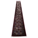 800 x 80cm Red Bakhtiari Style Long Runner Rug