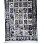 800 x 80cm Grey Bakhtiari Style Long Runner Rug - Image 3