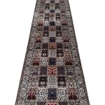 800 x 80cm Beige Bakhtiari Style Long Runner Rug