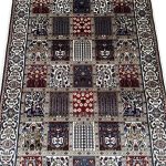 800 x 80cm Beige Bakhtiari Style Long Runner Rug