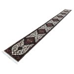 800 x 80cm Cream Kashan Design Long Runner Rug - Image 2