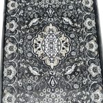 800 x 80cm Grey-Ivory Persian Classic Style Long Runner Rug - Image 6