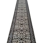800 x 80cm Beige All over Design Long Runner Rug - Image 3