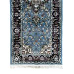 800 x 80cm Blue Persian Heriz Design Long Runner Rug - Image 6