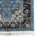 800 x 80cm Blue Persian Heriz Design Long Runner Rug - Image 8