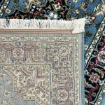 800 x 80cm Blue Persian Heriz Design Long Runner Rug - Image 9