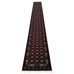 800 x 80cm Stunning Maroon Bokhara Design Runner Rug