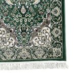 800 x 80cm Green Classic Style Long Runner Rug