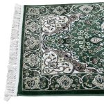 800 x 80cm Green Classic Style Long Runner Rug - Image 7