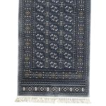 800 x 80cm Dim Grey Bokhara Design Long Runner Rug
