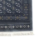 800 x 80cm Dim Grey Bokhara Design Long Runner Rug - Image 7