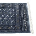 800 x 80cm Dim Grey Bokhara Design Long Runner Rug - Image 8