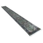 800 x 80cm Green Persian Heriz Design Long Runner Rug - Image 5