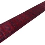 800 x 80cm Deep Red Khal Mohammadi Design Long Runner Rug - Image 2