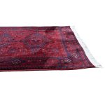 800 x 80cm Deep Red Khal Mohammadi Design Long Runner Rug - Image 6