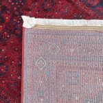 800 x 80cm Deep Red Khal Mohammadi Design Long Runner Rug - Image 8