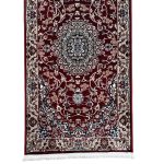 800 x 80cm Persian Red Nain Style Long Runner Rug - Image 7