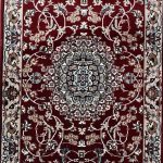 800 x 80cm Persian Red Nain Style Long Runner Rug