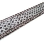 800 x 80cm Beige Bokhara Gul Persian Style Long Runner Rug - Image 2