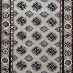 800 x 80cm Beige Bokhara Gul Persian Style Long Runner Rug - Image 5