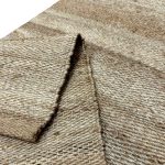 305 x 65cm Handwoven Jute Runner Rug – Natural Beige Woven Texture - Image 8