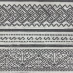 275cm x 200cm Grey & Ivory Boho Tribal Pattern Non-Slip Area Rug - Image 6